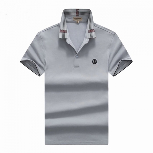 バーバリーバーバリーメンズコットン半袖Tシャツr03754グレー