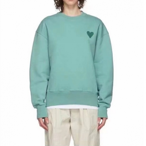 --アミメンズコットンスウェットシャツ0088グリーン