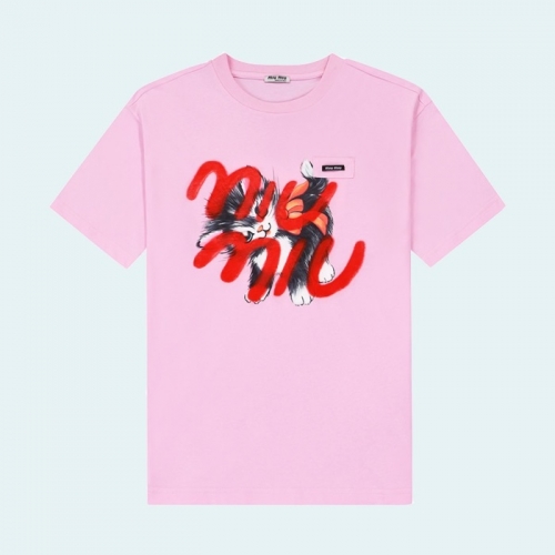 ミュウミュウメンズ半袖Tシャツu208
