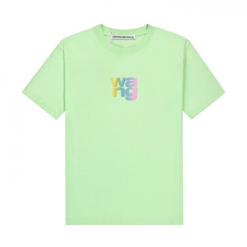 アレクサンダーワンユニセックス半袖Tシャツw0153グリーン