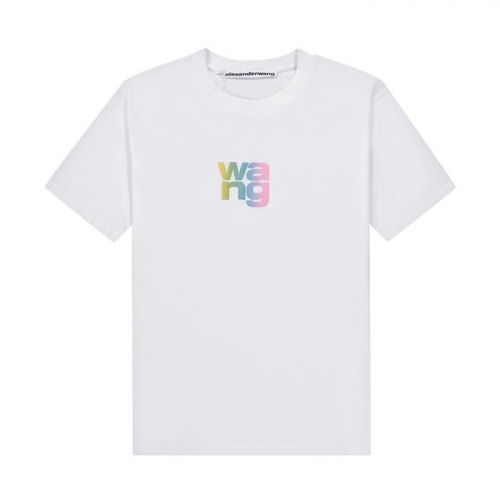 アレクサンダーワンユニセックス半袖Tシャツw0154ホワイト