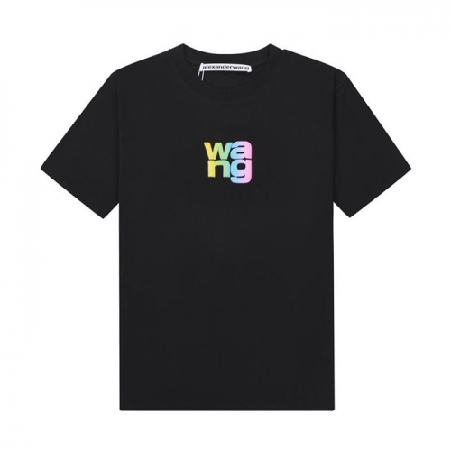 アレクサンダーワンユニセックス半袖Tシャツw0156ブラック