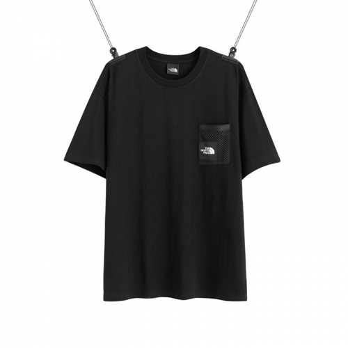 ザノースフェイスザノースフェイスユニセックスプリントコットン半袖Tシャツr0196ブラック