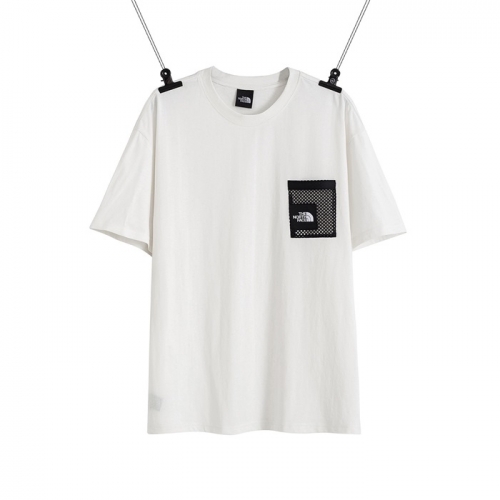 ザノースフェイスザノースフェイスユニセックスプリントコットン半袖Tシャツr0197ホワイト