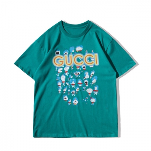 グッチユニセックス半袖Tシャツc03532.グリーン