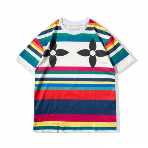 ルイヴィトンルイヴィトンユニセックス半袖Tシャツu02690グリーン