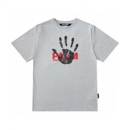 パームエンジェルスパームエンジェルスユニセックスコットン半袖Tシャツシャツm0291グレー