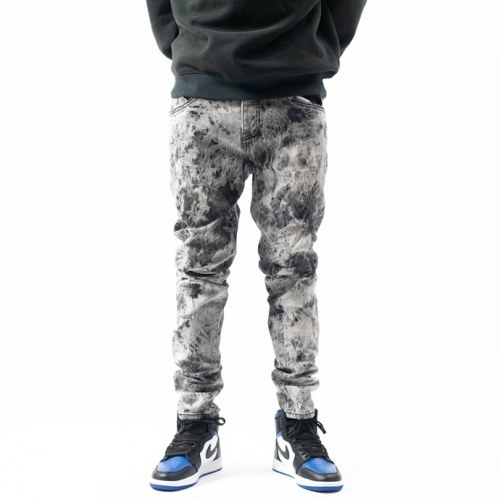 オフホワイトメンズデニムジーンズf0677グレー