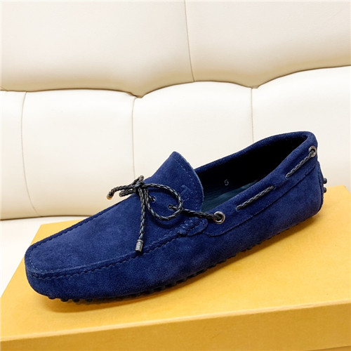 トッズメンズレザーローファー,S0226,ネイビー