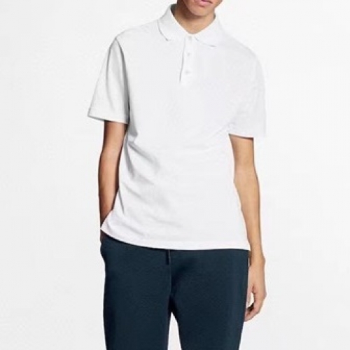 ルイヴィトンルイヴィトンユニセックス半袖Tシャツu02703.ホワイト