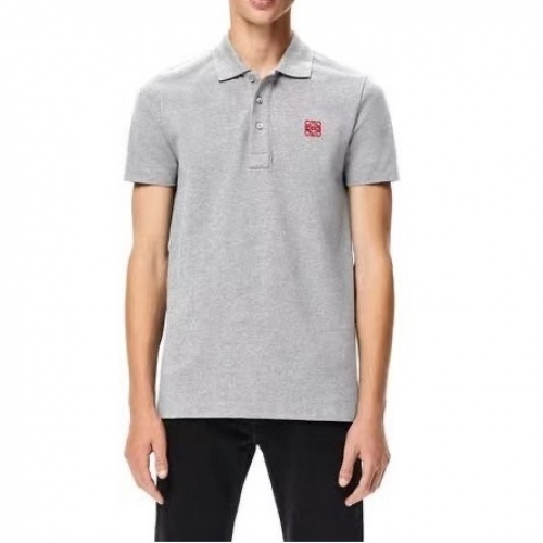 ロエベロエベメンズポロ半袖Tシャツe0409.グレー