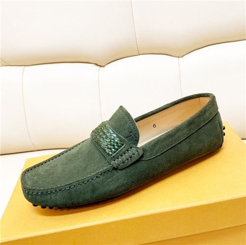 トッズメンズレザーローファー,S0234,グリーン