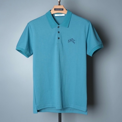 ジバンシィジバンシィメンズコットン半袖Tシャツv0527ブルー