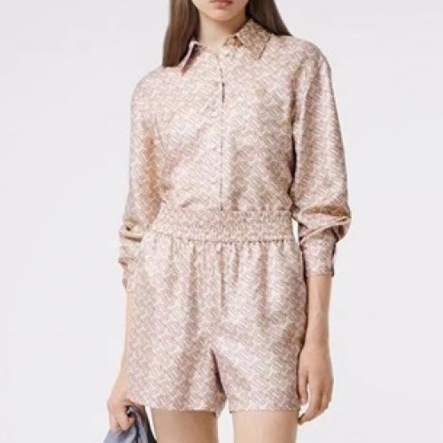 バーバリーレディースヴィンテージベーシックシャツr03791.ピンク