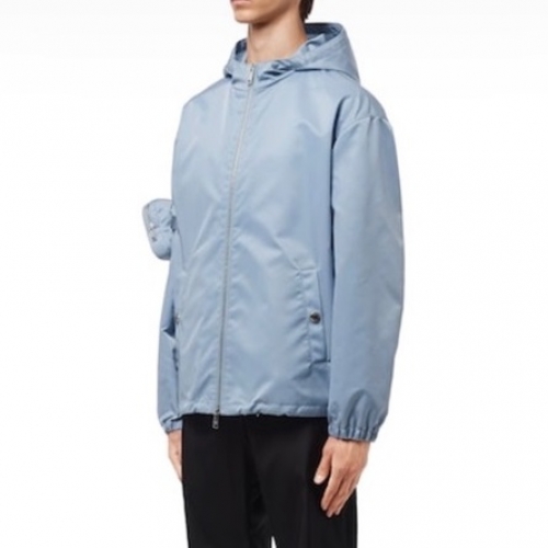 プラダプラダメンズカジュアルジャケットa02213.ブルー