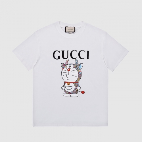 グッチユニセックス半袖Tシャツc03565アイボリー