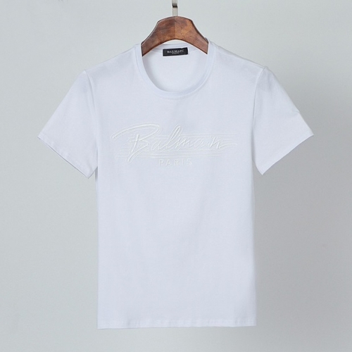 バルマンバルマンメンズコットン半袖Tシャツm0120ホワイト