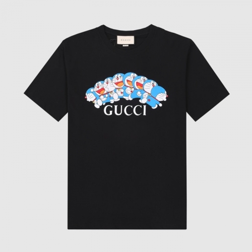 グッチユニセックス半袖Tシャツc03569ブラック