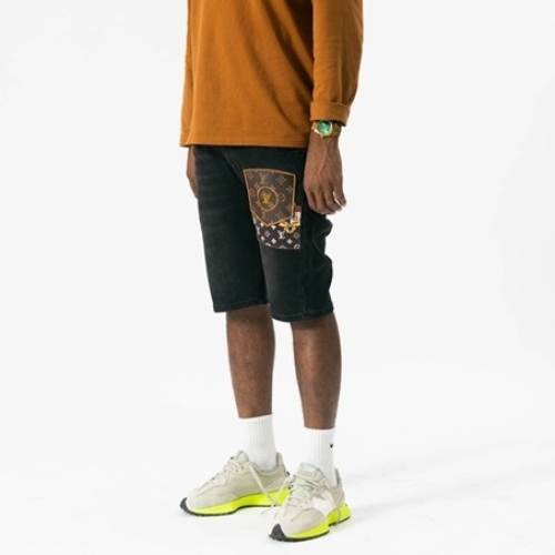 ルイヴィトンルイヴィトンメンズカジュアルショートパンツu02726ブラック