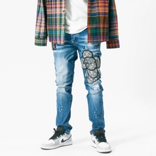 ルイヴィトンルイヴィトンメンズモノグラムカジュアルパンツu02728ブルー