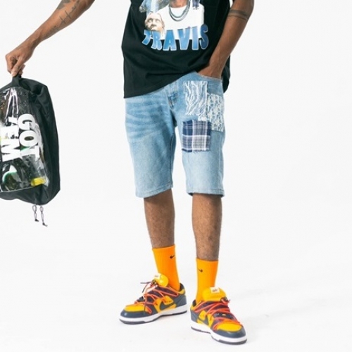 ディオールディオールメンズカジュアルショートパンツo01190ブルー