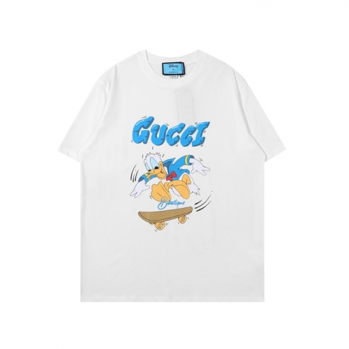 グッチユニセックス半袖Tシャツc03573アイボリー