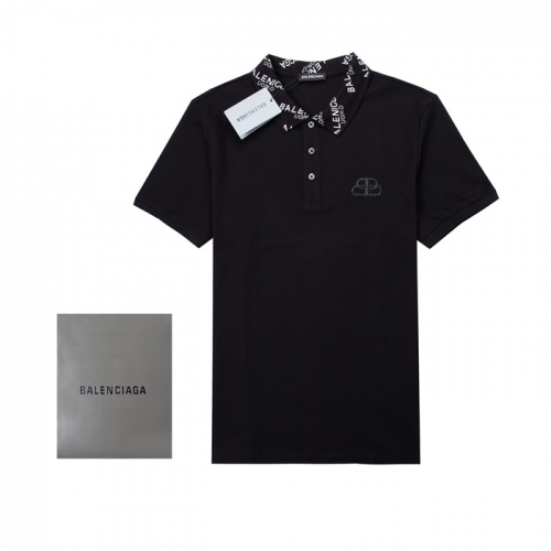 バレンシアガバレンシアガメンズコットン半袖Tシャツl0993ブラック