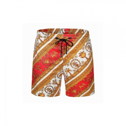 ヴェルサーチェヴェルサーチェメンズメデューサカジュアルショートパンツr0807オレンジ