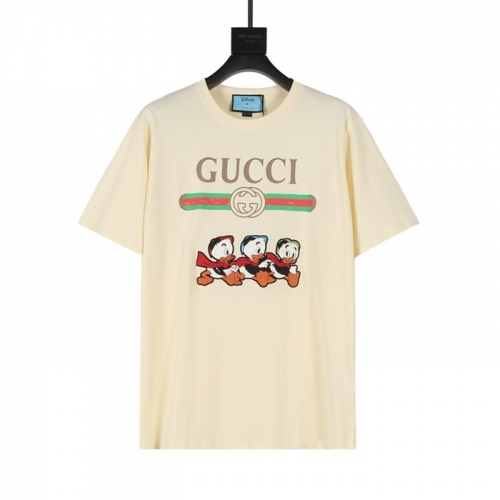 グッチユニセックス半袖Tシャツc03580アイボリー