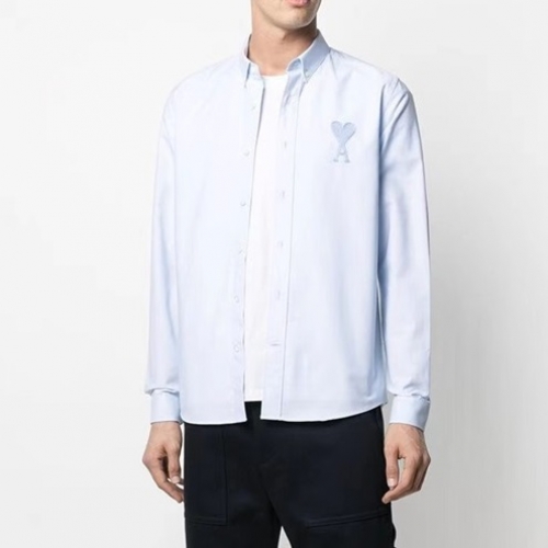 アミメンズカジュアルコットンシャツ0101