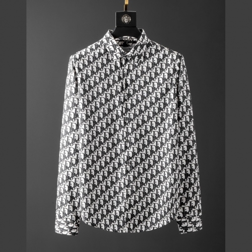 ディオールディオールメンズクラシックシャツo01194ブラック