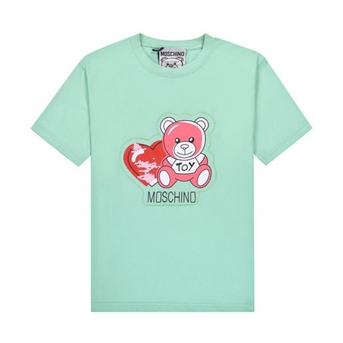 モスキーノモスキーノユニセックスコットン半袖Tシャツs01149ミント