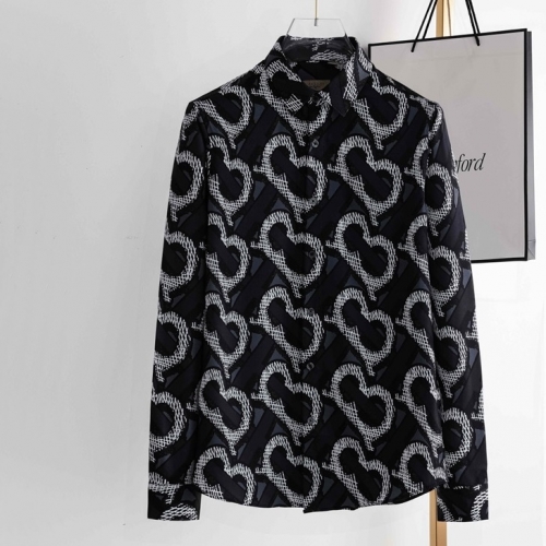 バーバリーバーバリーメンズヴィンテージベーシックシャツr03822ブラック