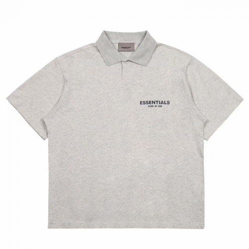 フィアオブゴッドフィアオブゴッドユニセックスミニマルコットン半袖Tシャツa0255グレー