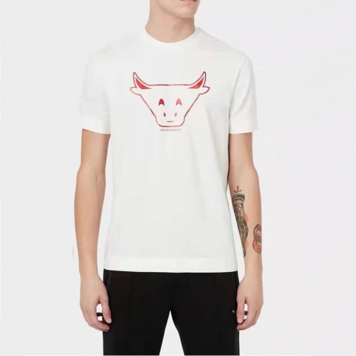 アルマーニアルマーニメンズ半袖Tシャツm0886ホワイト