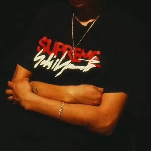 ワイ・スリー-3ワイ・スリーメンズベーシックコットン半袖TシャツY3/0135ブラック