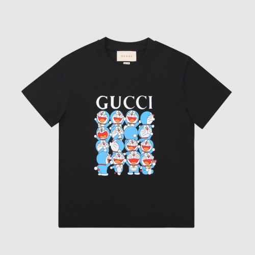 グッチユニセックス半袖Tシャツc03627ブラック