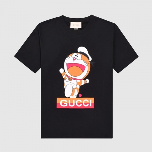 グッチユニセックス半袖Tシャツc03613ブラック