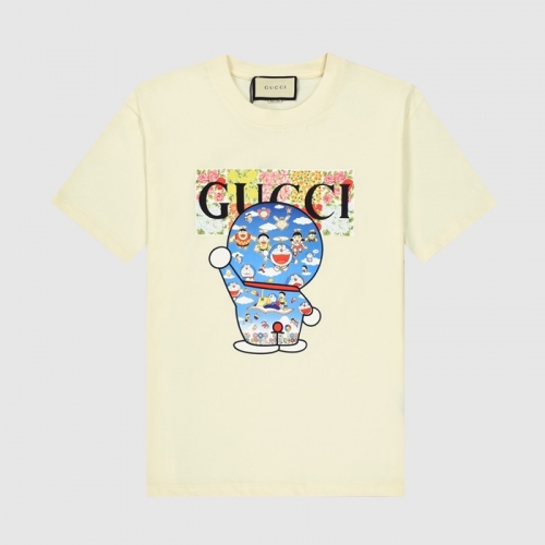 グッチユニセックス半袖Tシャツc03616アイボリー