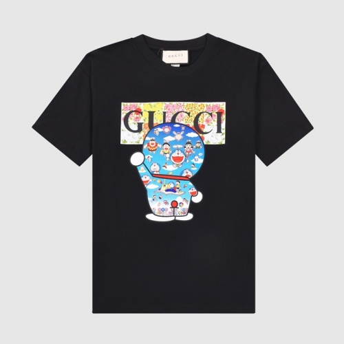 グッチユニセックス半袖Tシャツc03617ブラック