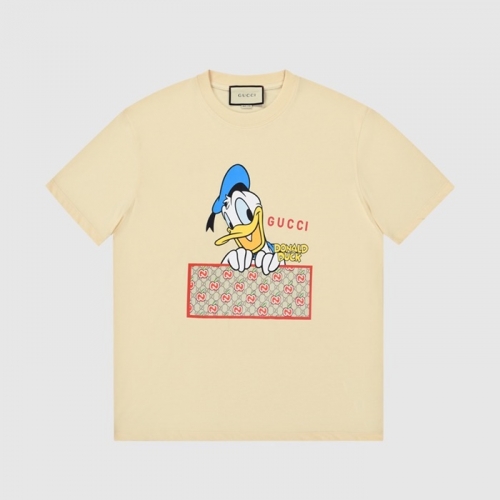 グッチユニセックス半袖Tシャツc03636アイボリー