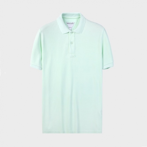 ボッテガヴェネタメンズビジネスポロ半袖Tシャツt0115ミント