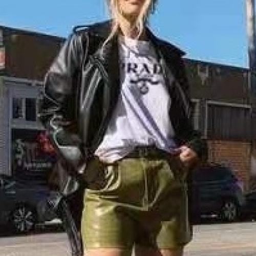 プラダメンズベーシックポロ半袖Tシャツa02237ホワイト