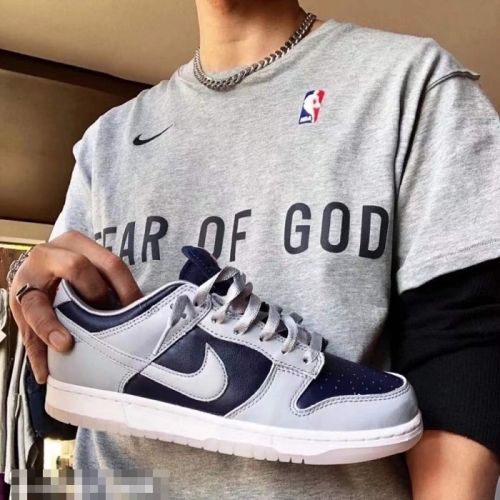 トレンディフィアオブゴッドユニセックスミニマルコットン半袖Tシャツa0260グレー