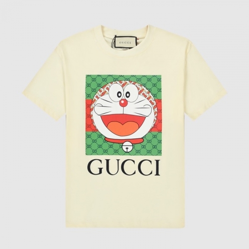 グッチユニセックス半袖Tシャツc03657アイボリー