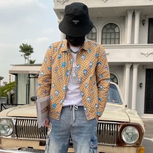 グッチメンズカジュアルジャケットc03673キャメル