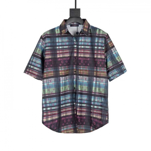 ルイヴィトンユニセックス半袖Tシャツu02806ブラック