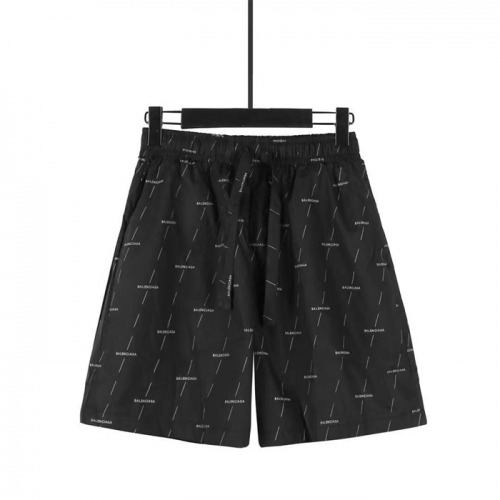 バレンシアガメンズトレーニングショートパンツl01021ブラック