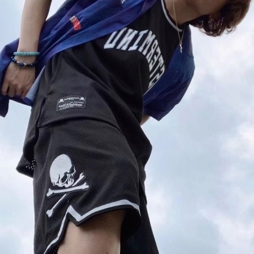 マスターマインドメンズスカルカジュアルショートパンツs121