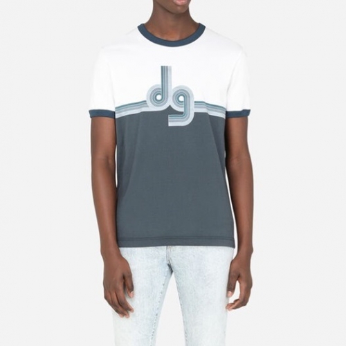 ドルチェ＆ガッバーナメンズシルケット半袖Tシャツl0322ホワイト